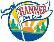 banner day camp logo